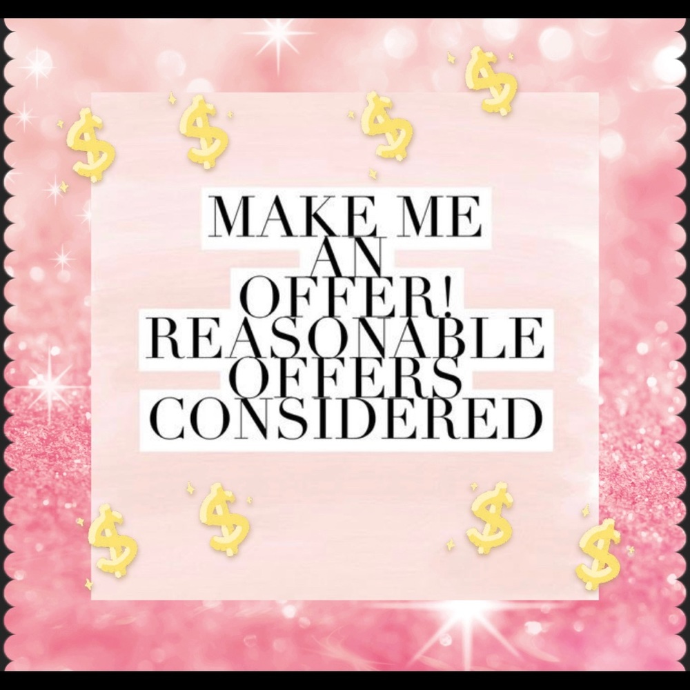 Sale…. Make me a reasonable offer and will be considered.  Happy Shopping!